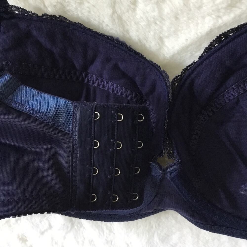 BodiBra Navy Lace Support & Shaping Bra - Picture 12 of 15
